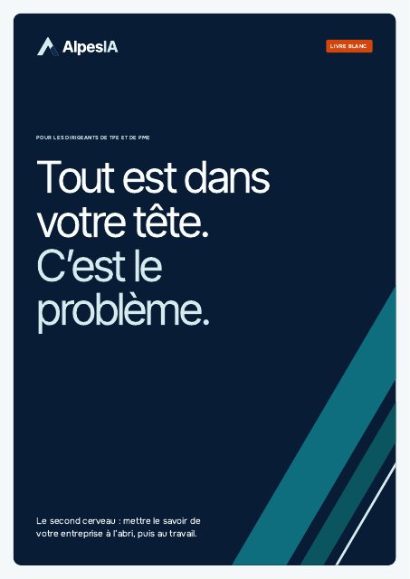 Couverture du livre blanc « Tout est dans votre tête. C'est le problème. »